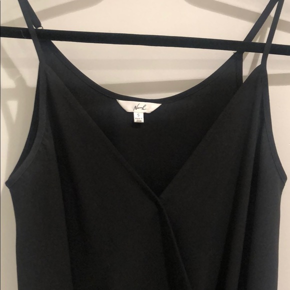 Norah black cross front camisole size S - Picture 2 of 5